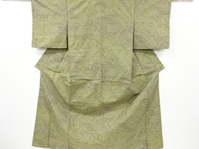 抽象模様織り出し本場大島紬着物